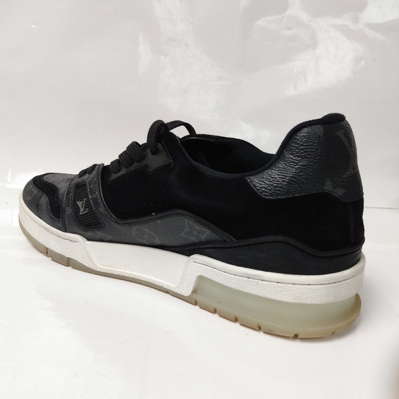 LOUIS VUITTON TRAINER SNEAKERS SIZE 6.5 - Picture 11 of 15